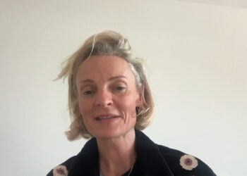 Fotografía de Rachel Conlan, CMO de Binance.