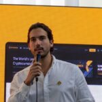 Fotografía de Jaime Varela, Growth Manager LATAM de Binance, en Venezuela.