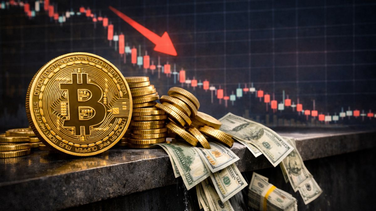 Bitcoin sufrió salidas de USD 2.200 millones en dos semanas