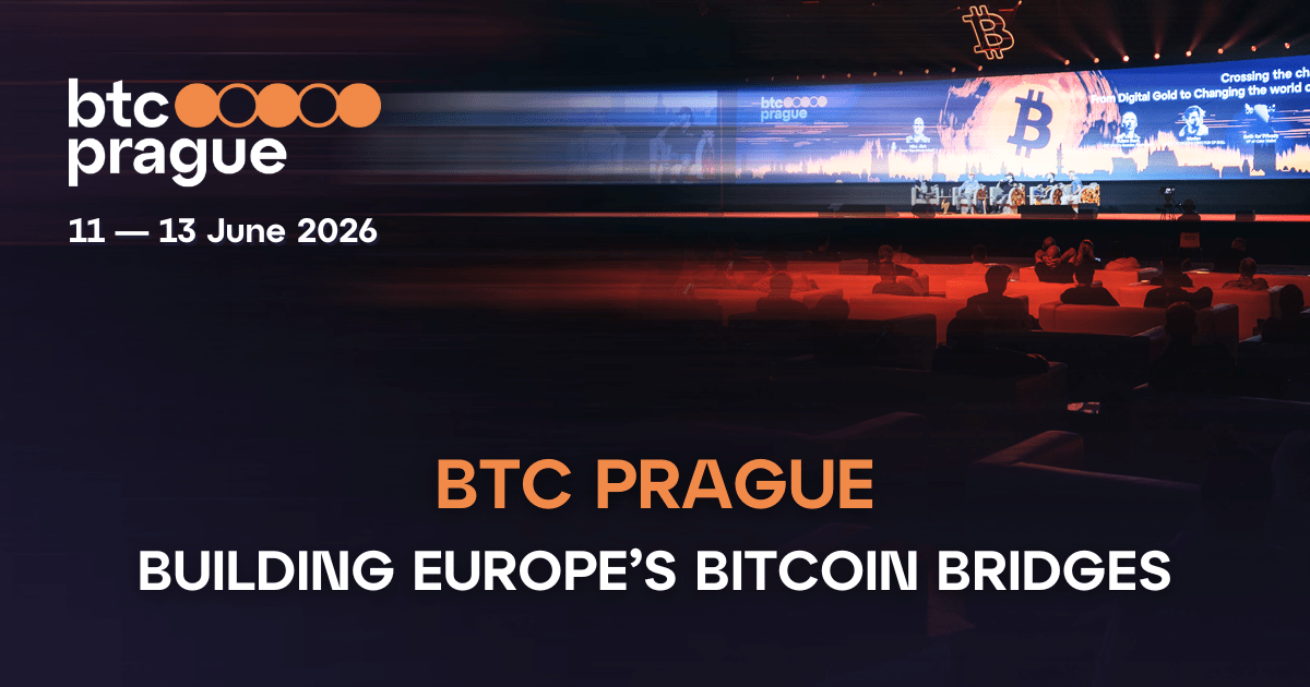 Conferencia BTC Praga 2026: Construyendo puentes de Bitcoin para Europa.
