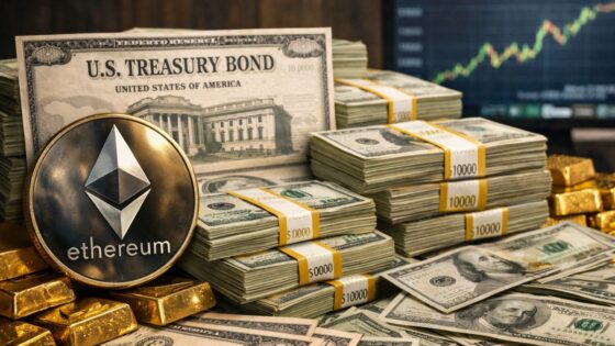 Ethereum acumula ya USD 8.000 millones en capitalización de bonos del Tesoro de EE. UU.