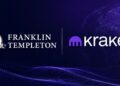 El logo de Franklin Templeton junto al de Kraken.