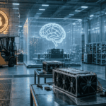 mineros de BTC trabajando para una IA.