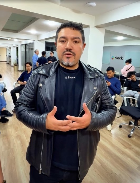 Fotografía de Paulo Rodas, miembro de Ethereum Ecuador.