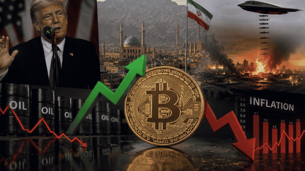 El impulso de bitcoin se ahoga bajo el muro de los USD 80.000 por guerra e inflación
