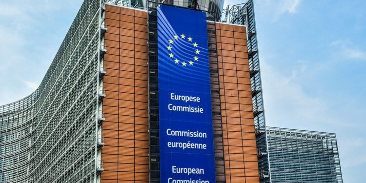 Fotografía de la sede de la Comisión Europea.
