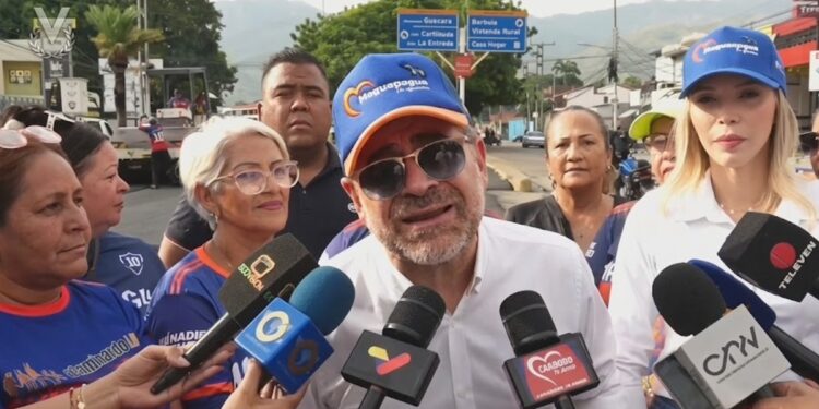 Fotografía del gobernador de Carabobo, Rafael Lacava.