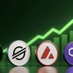Logos de las redes Solana, Stellar, Avalanche y Polygon.