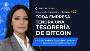 Aldona cuenta la historia de una banquera devenida bitcoiner.