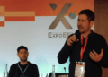 Sebastián Camiser hablando en la conferencia ExpoEFI.
