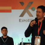 Sebastián Camiser hablando en la conferencia ExpoEFI.