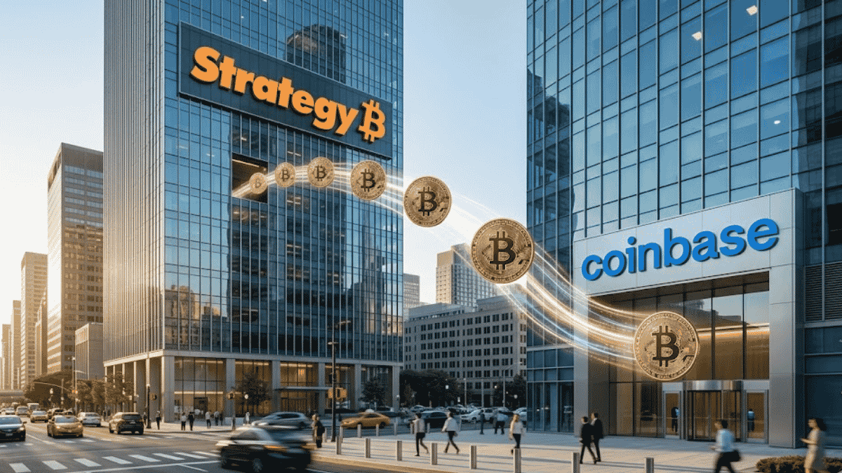 Strategy envió 400.000 bitcoin a Coinbase