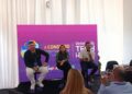 Fotografรญa del panel de Bitfinex y BitGo en el Venezuela Tech Week.