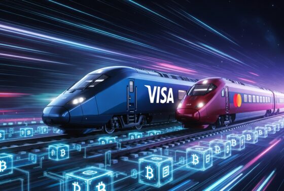Visa y Mastercard corren sobre rieles de criptomonedas aunque no te hayas dado cuenta