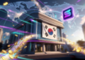 Un banco de Corea del Sur emitiendo transferencias a través de la red de criptomonedas Solana.