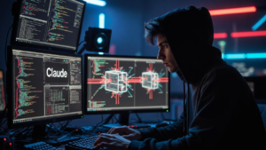 Un desarrollador operando con Claude Code.