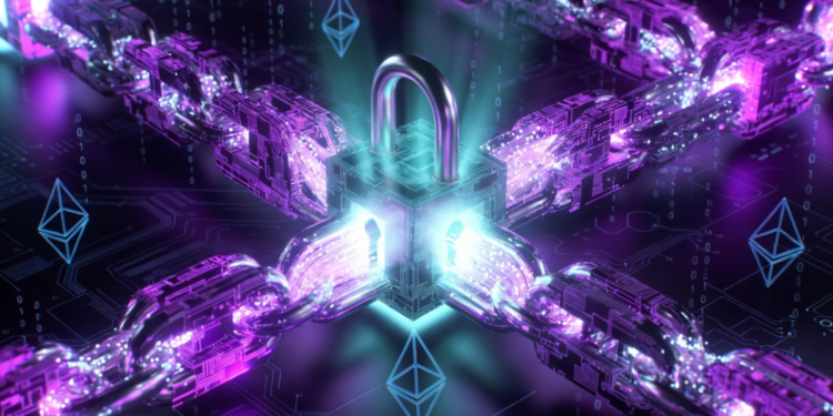 La red Ethereum procesando bloques.
