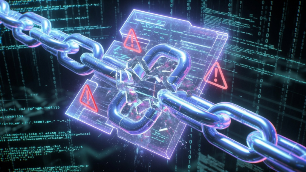 Un contrato inteligente de una red de criptomonedas siendo explotado.