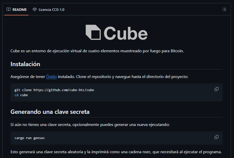 Portada de una propuesta de desarrollo para la red Bitcoin.