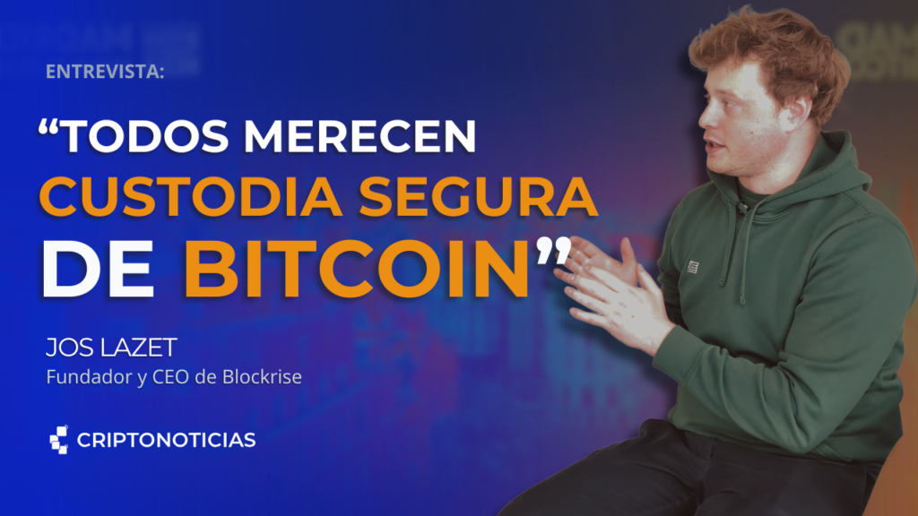 Jos Lazet espera que el futuro de Bitcoin sea la autocustodia.