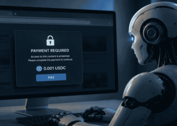 Una inteligencia artificial teniendo que pagar para acceder a información.