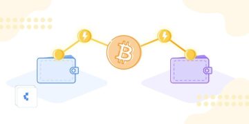 Wallets de bitcoin enviando BTC a través de la Lightning Network.