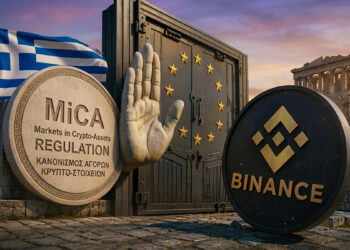 Binance, en las puertas de la Unión Europea, siendo frenado por la regulación MiCA, presentada en Grecia