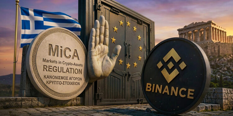Binance, en las puertas de la Unión Europea, siendo frenado por la regulación MiCA, presentada en Grecia