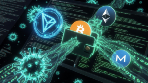Wallets de Bitcoin, Ethereum, Tron y Monero siendo afectadas por un malware.