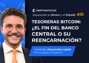 Alexandre Laizet compara a las tesoreras de bitcoin con Bancos Centrales.