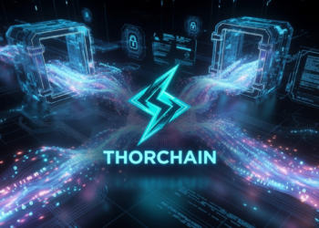 El protocolo THORChain funcionando como intercambio de criptomonedas.