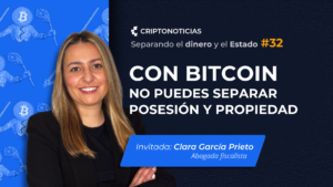 Clara García Prieto nos comparte su visión sobre la Separación del Dinero y el Estado.