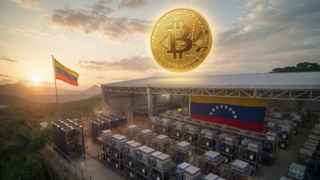 Un galpón con ASIC para la minería de Bitcoin.