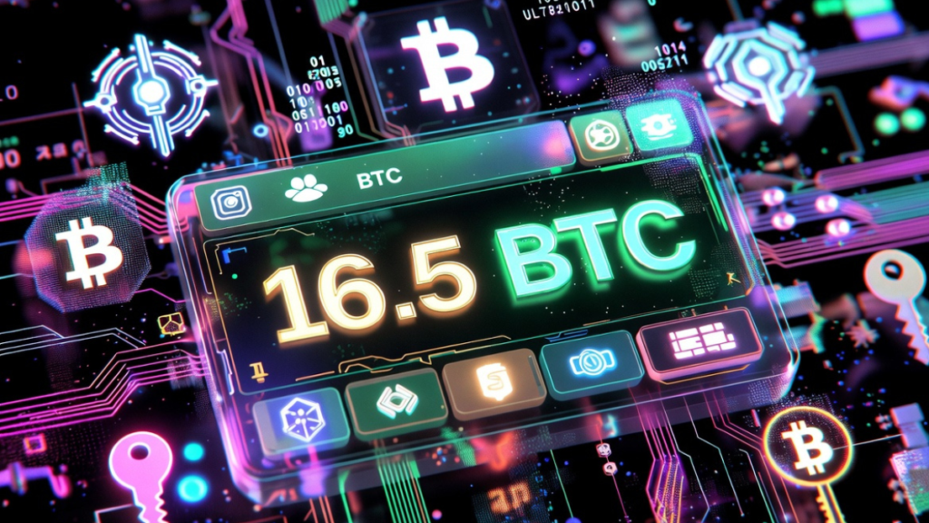 Una wallet de Bitcoin.