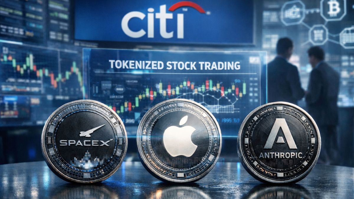 Citigroup crea plataforma para el comercio de acciones tokenizadas