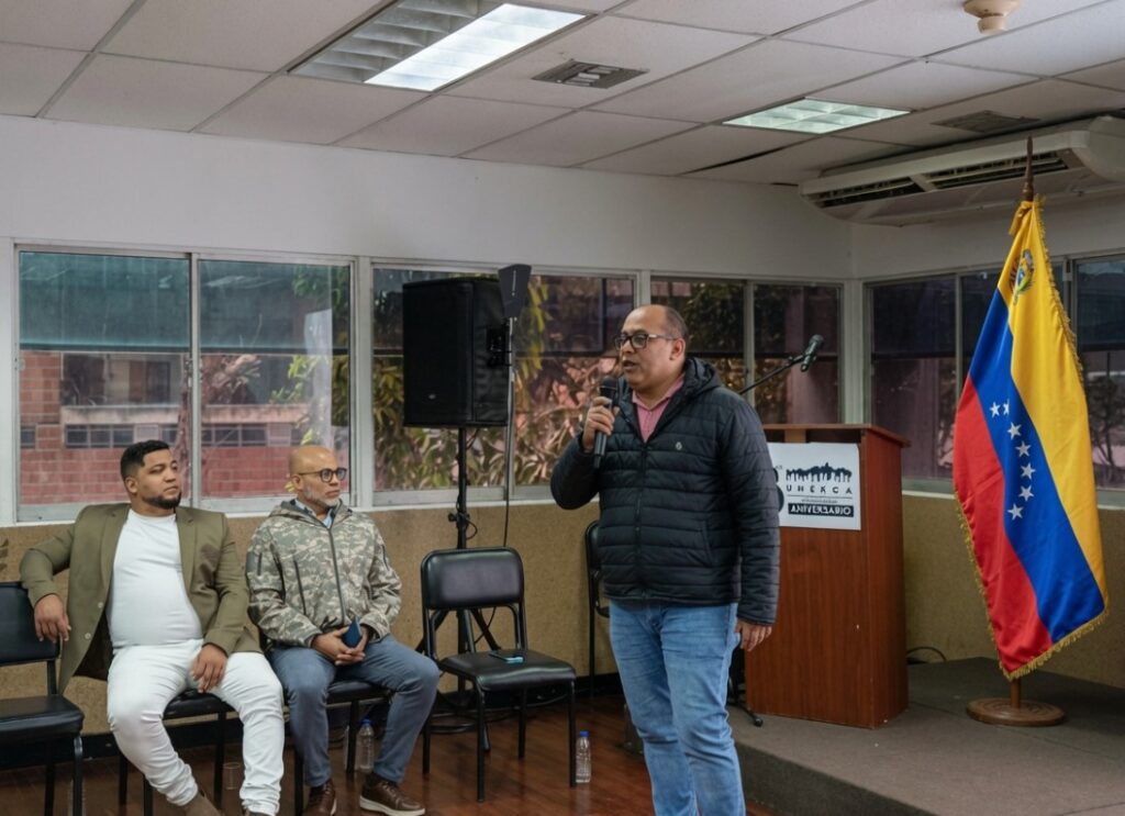 Fotografía del secretario de Economía Digital de la gobernación de Miranda.