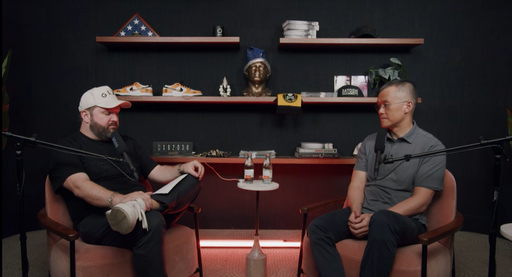 Entrevista de Changpeng Zhao en el podcast de Galaxy.