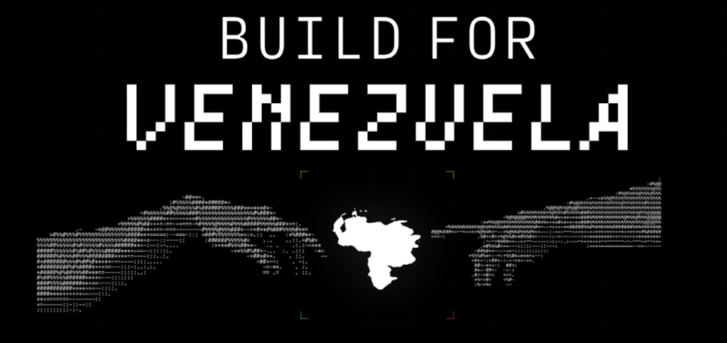 Portada de la web Build4Venezuela.