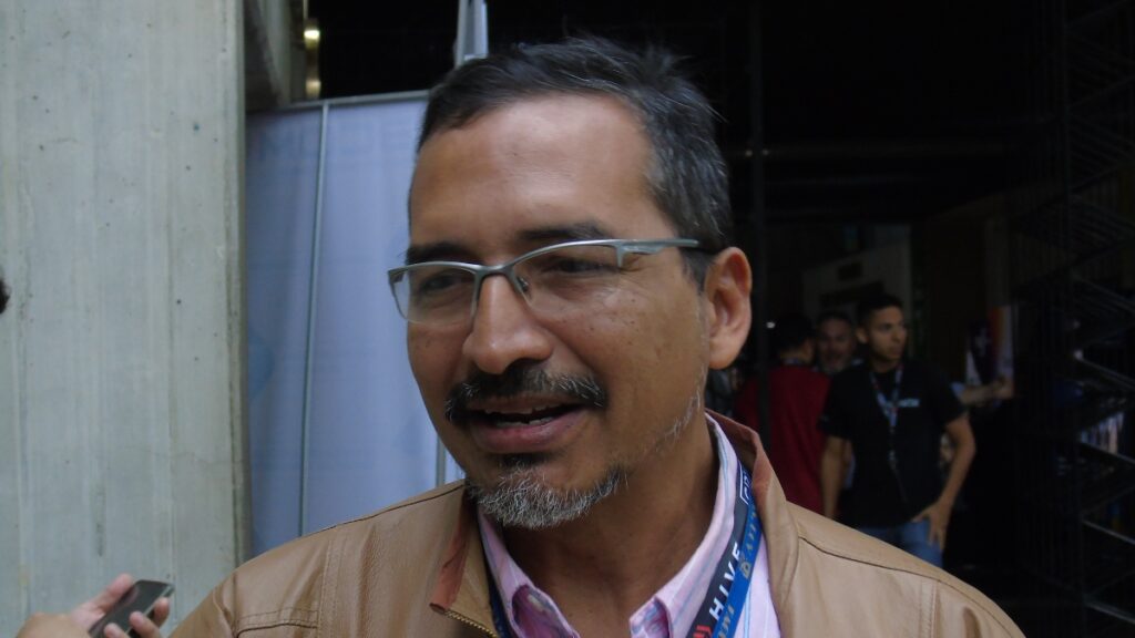 Fotografía del profesor Robinson Rivas en 2023.