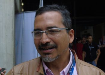 Fotografía del profesor Robinson Rivas en 2023.