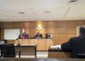 Fotografía del juicio en contra de los mineros de Bitcoin paraguayos.