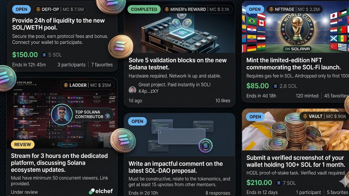 Pump.fun lanza plataforma para ganar u ofrecer recompensas en solana por cualquier tarea