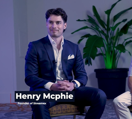 Henry McPhie es el CEO y fundador de la empresa Streamex.