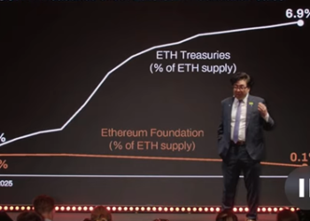 Tom Lee durante su última conferencia.
