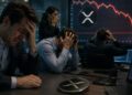 Personas se lamentan al ver que XRP cae de precio.