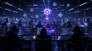 Grupo de hackers operando con agentes de IA.