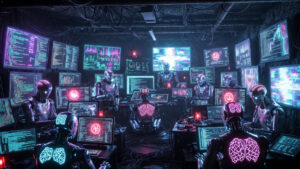 Un centro de desarrollo de inteligencia artificial.