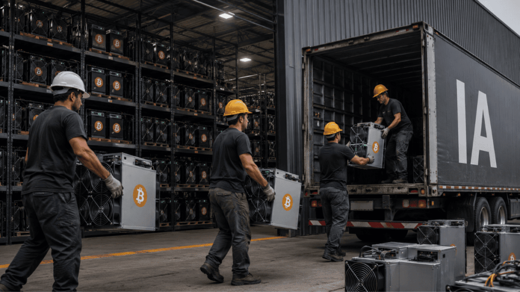 Mineros de Bitcoin delegando equipos y energía en la industria de la IA.