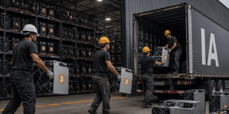 Mineros de Bitcoin delegando equipos y energía en la industria de la IA.