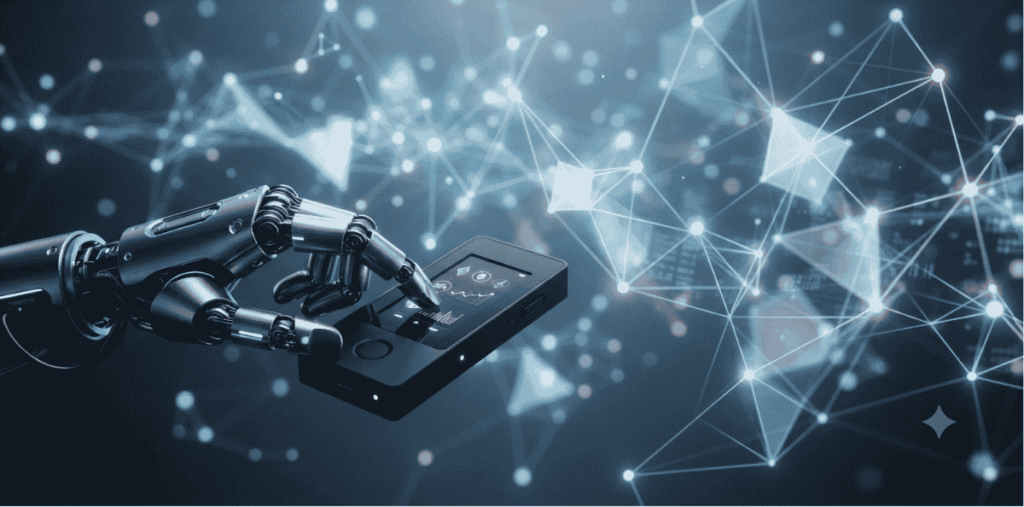 Un robot (IA) usando una wallet de BTC.
